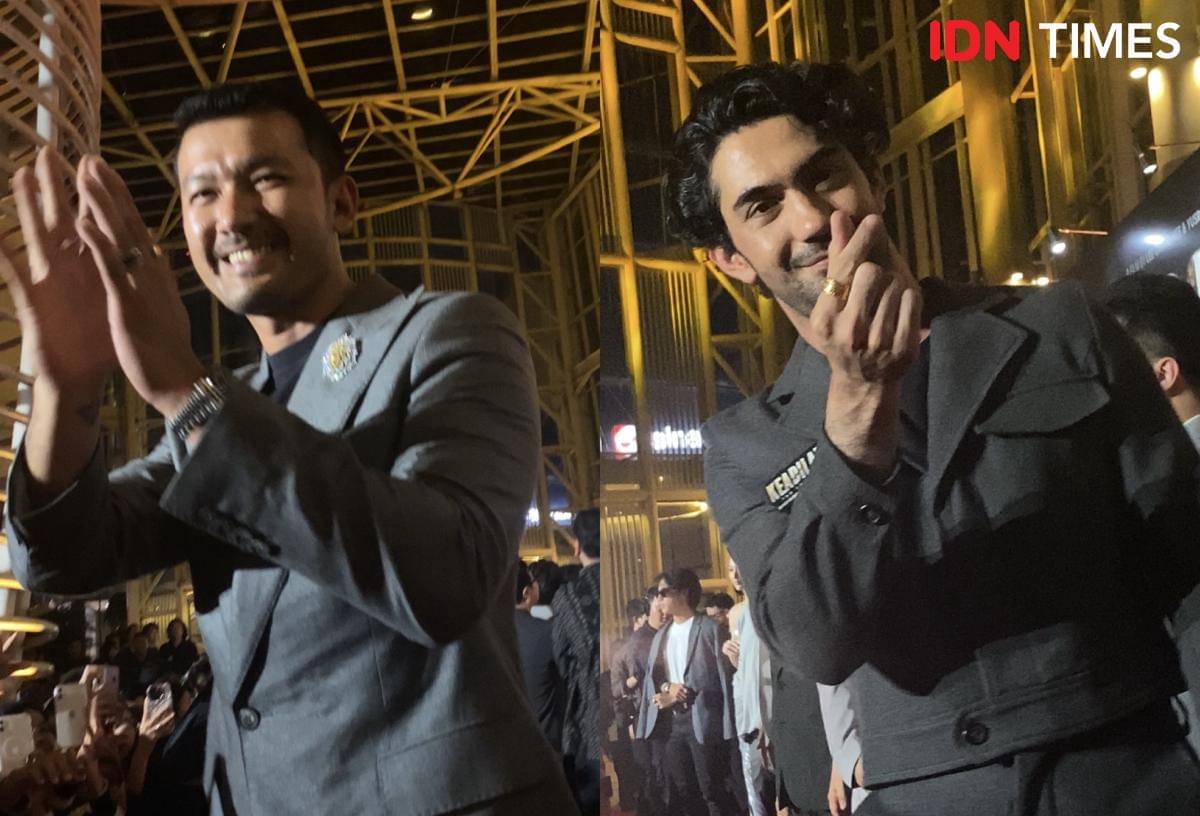 potret artis di red carpet film Keadilan (The Verdict)