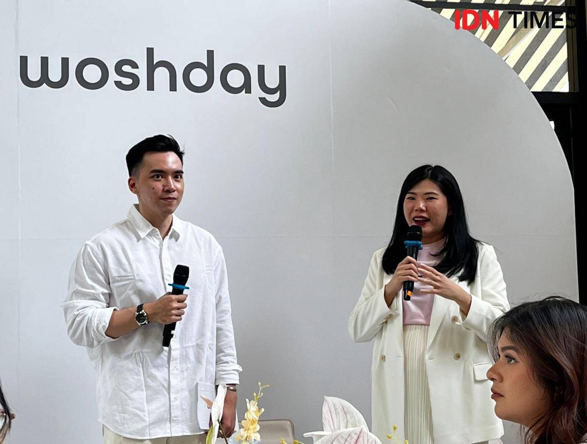 Peluncuran Woshday by Rey Nathanael pada Selasa (11/11/2025) di Melas Dining & Lounge, Jakarta Selatan