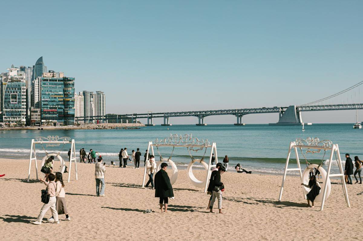 ilustrasi liburan ke Busan