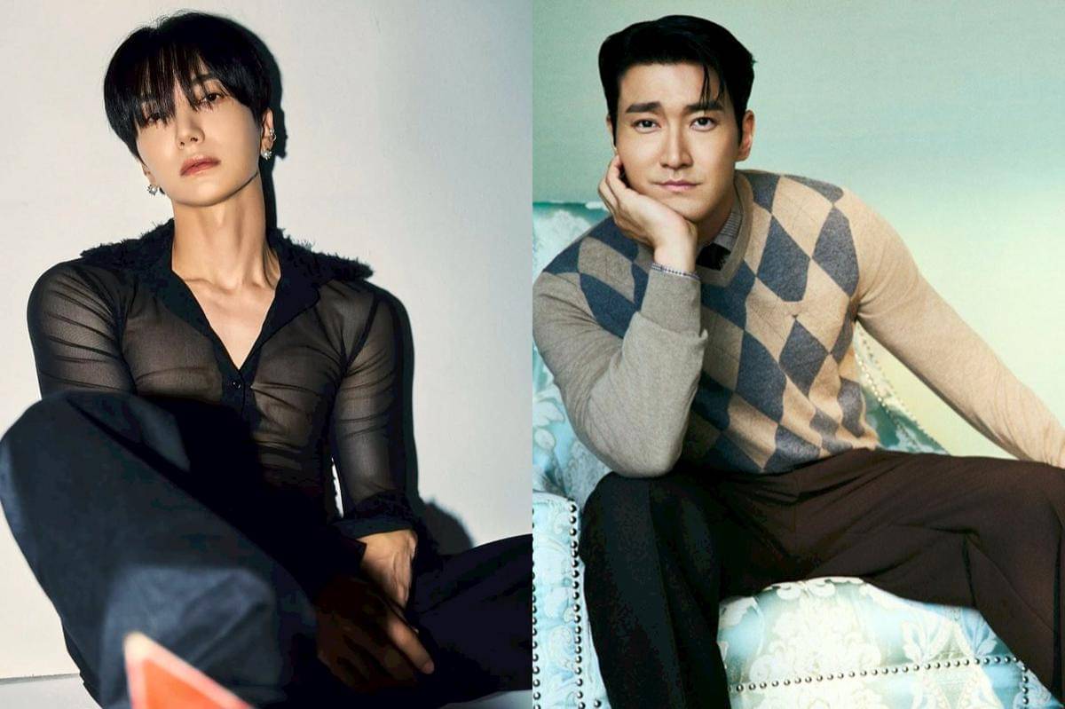 potret Leeteuk dan Siwon Super Junior
