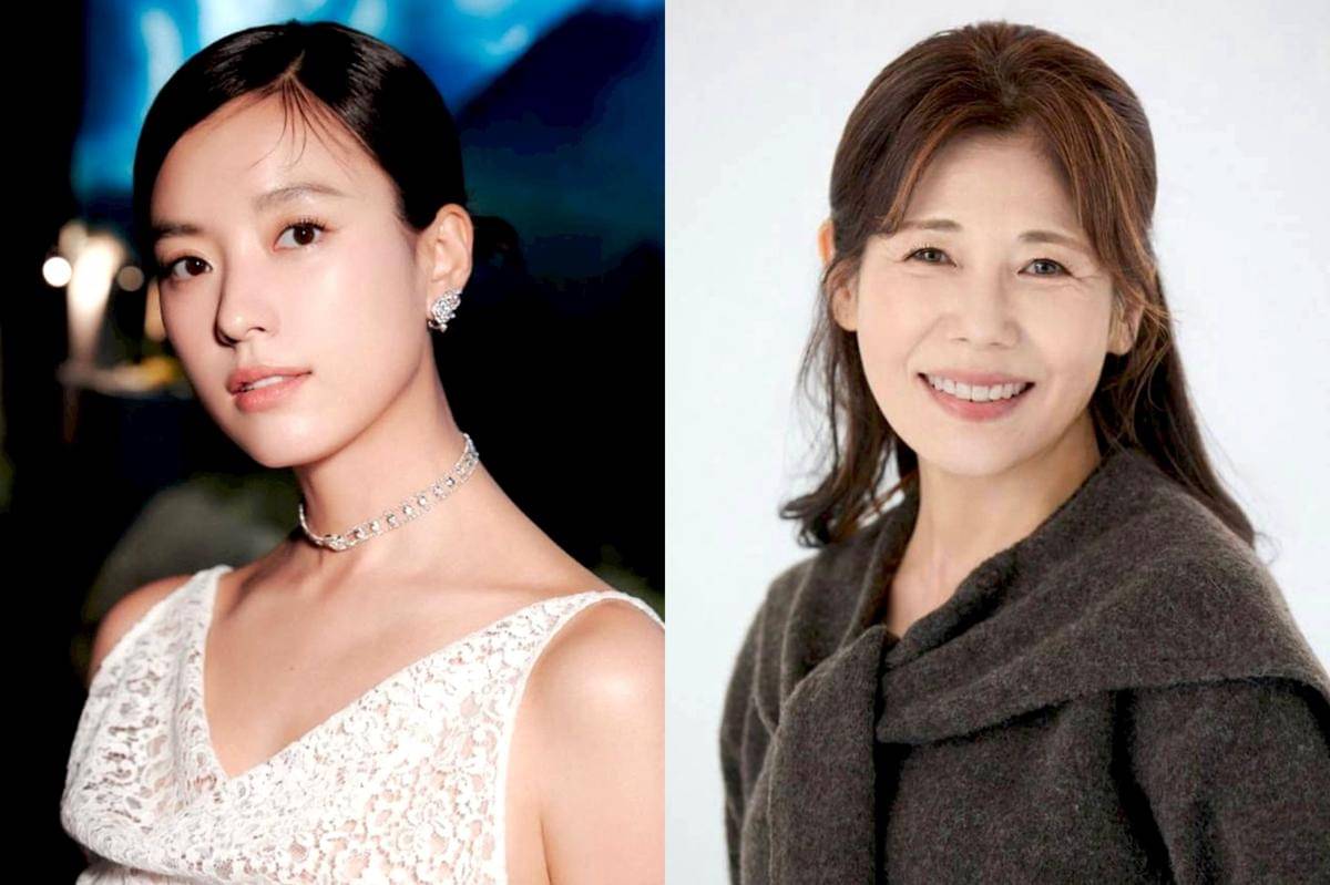potret aktris Han Hyo Joo dan sang ibu