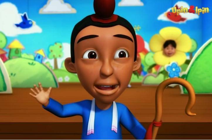 cuplikan Jarjit Singh di kartun Upin & Ipin