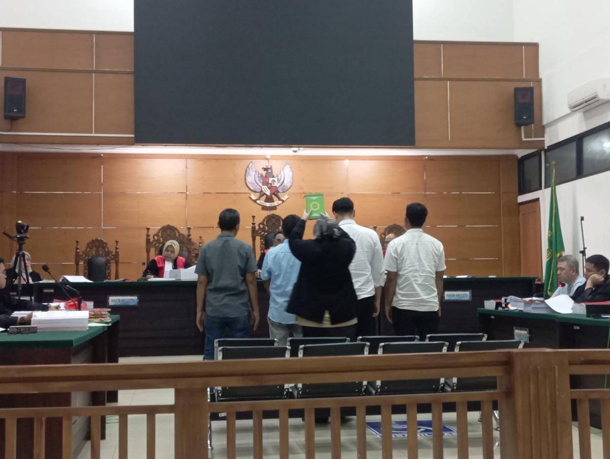 Sidang pemeriksaan saksi perkara korupsi sampah Tangsel 