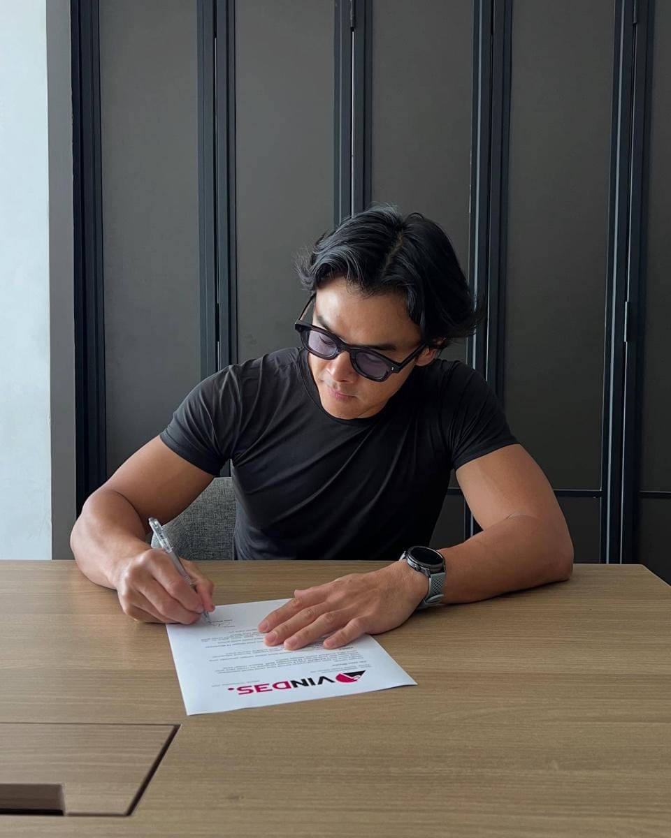 Dion Wiyoko Latihan Jelang Bahkan Voli 3