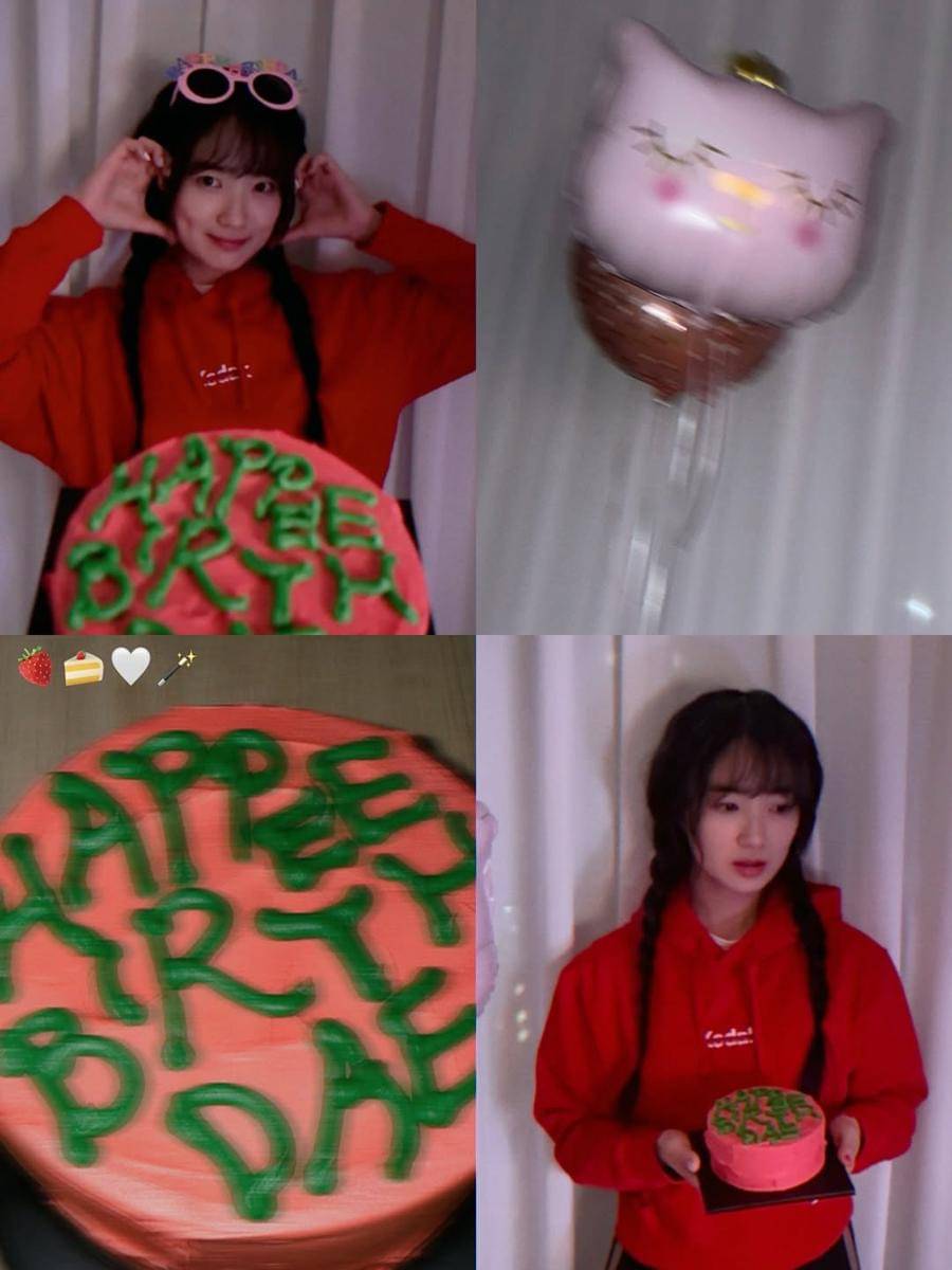 potret ulang tahun Kim Hye Yoon