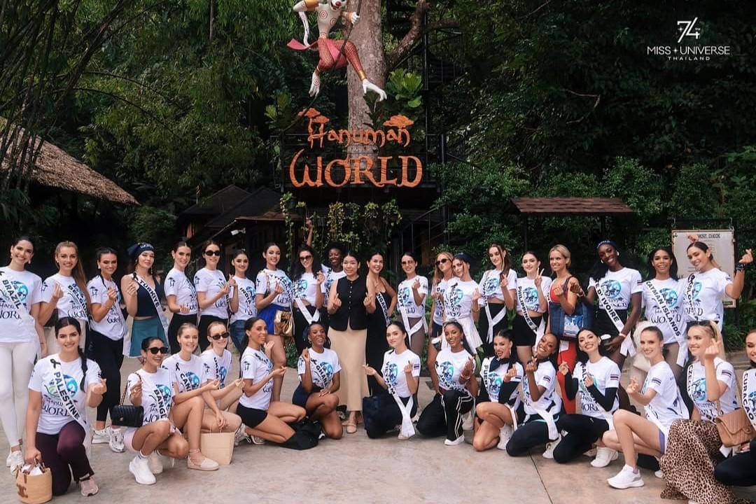 potret finalis Miss Universe 2025 di Hanuman World Phuket