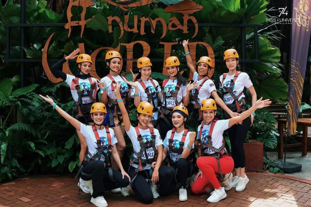 potret finalis Miss Universe 2025 di Hanuman World Phuket
