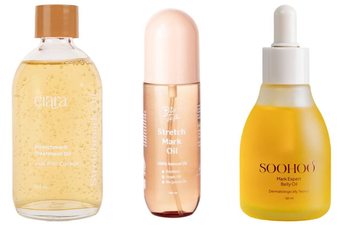 Body oil untuk stretch mark 