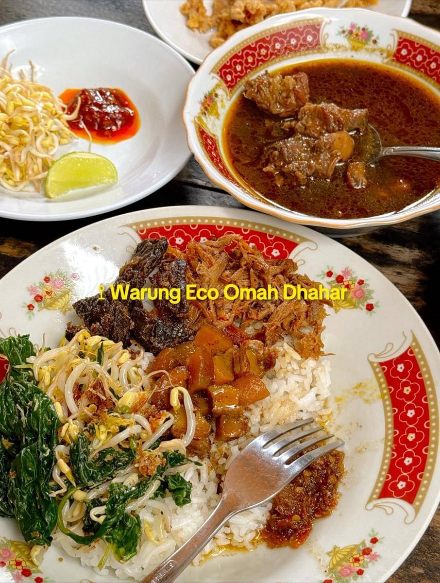 Nasi sapi yang menjadi jagoan warung eco