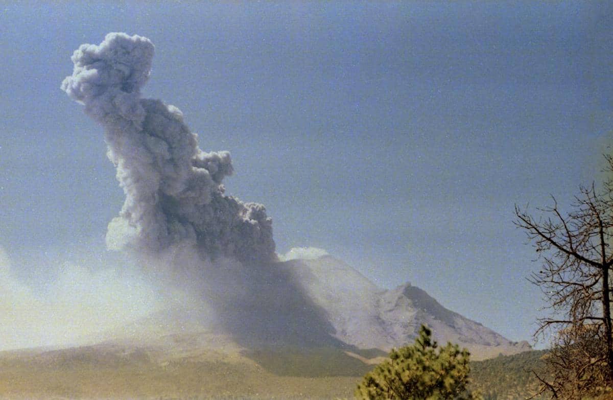 ilustrasi abu vulkanik