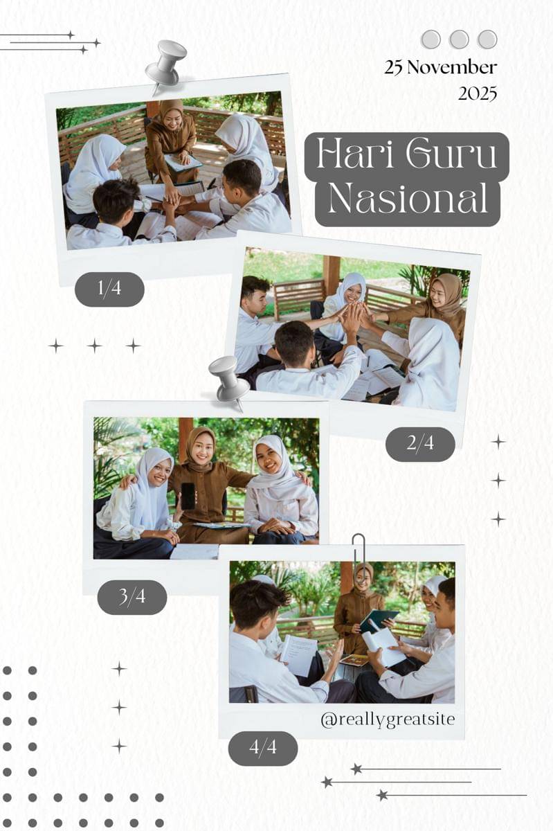 Poster Hari Guru Nasional 2025 