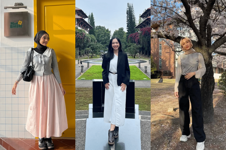 padu padan clean outfit kuliah