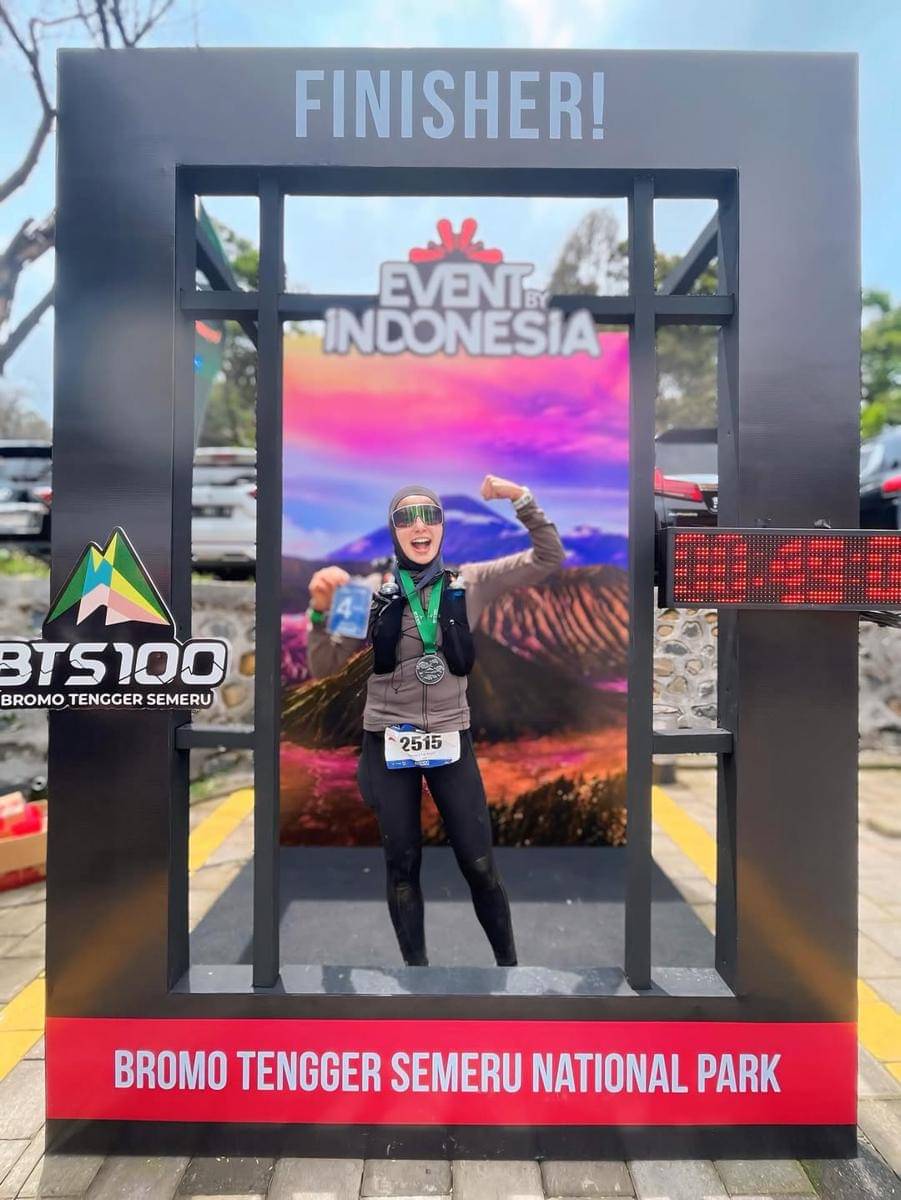 Soraya Larasati sukses jadi finisher 