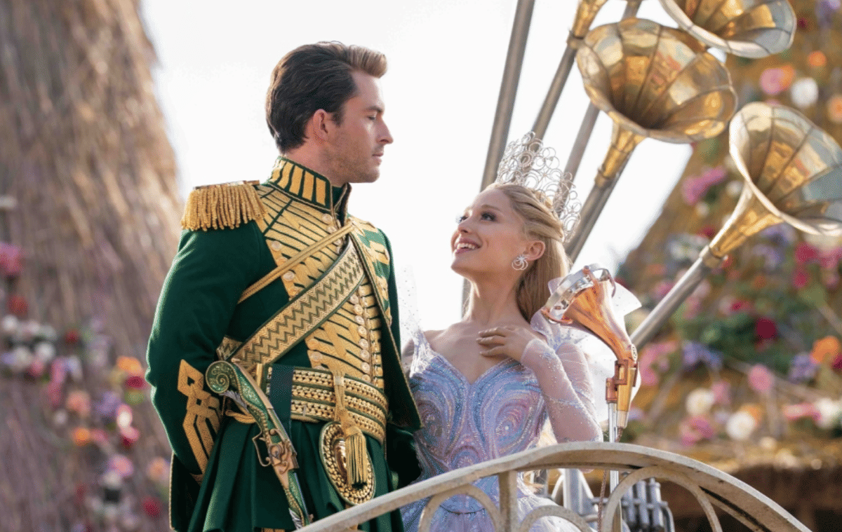 Fiyero dan Glinda dalam Wicked: For Good