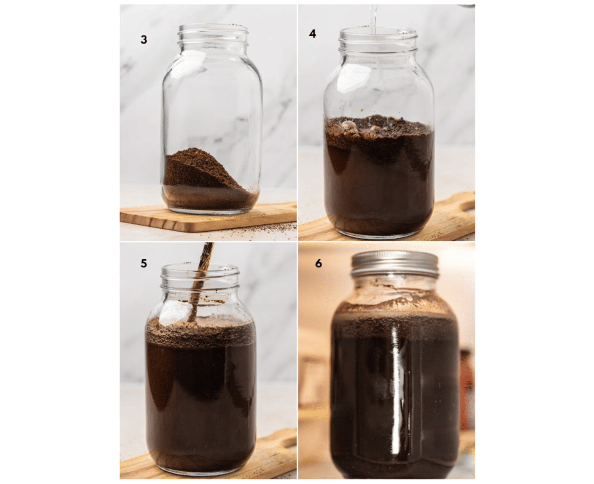 membuat cold brew coffee