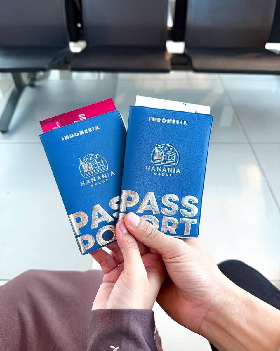 Anisa Rahma dan Anandito berangkat umrah