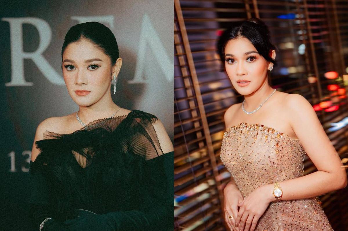 inspirasi hairdo elegan ala Naysilla Mirdad 