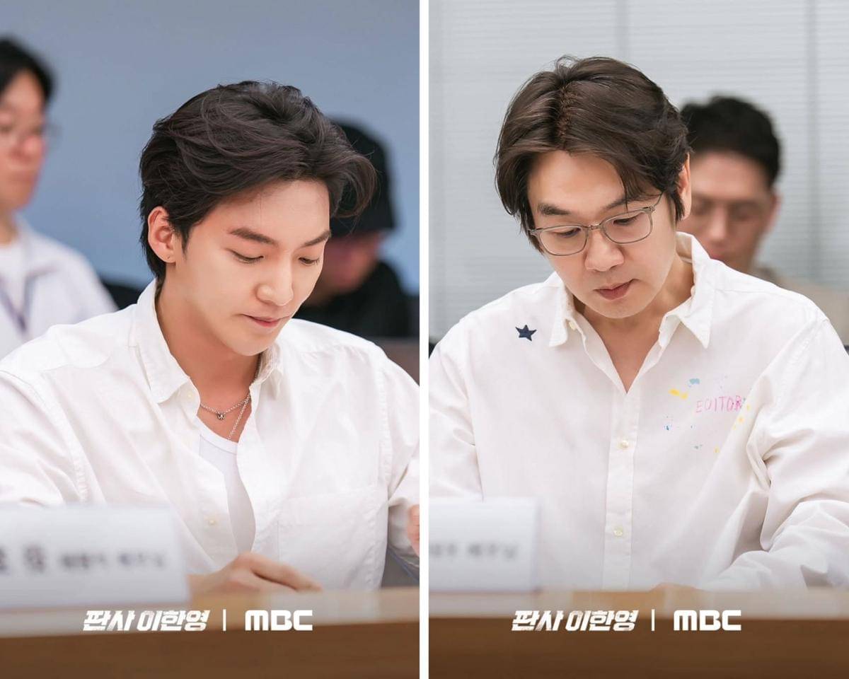 potret script reading drakor Judge Lee Han Young