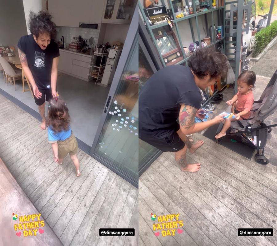 artis dapat kejutan Hari Ayah