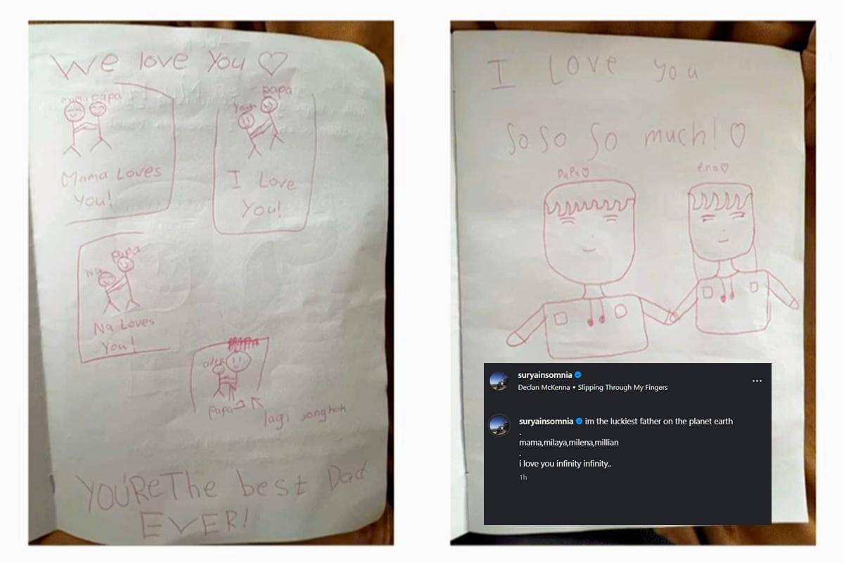 artis dapat kejutan Hari Ayah