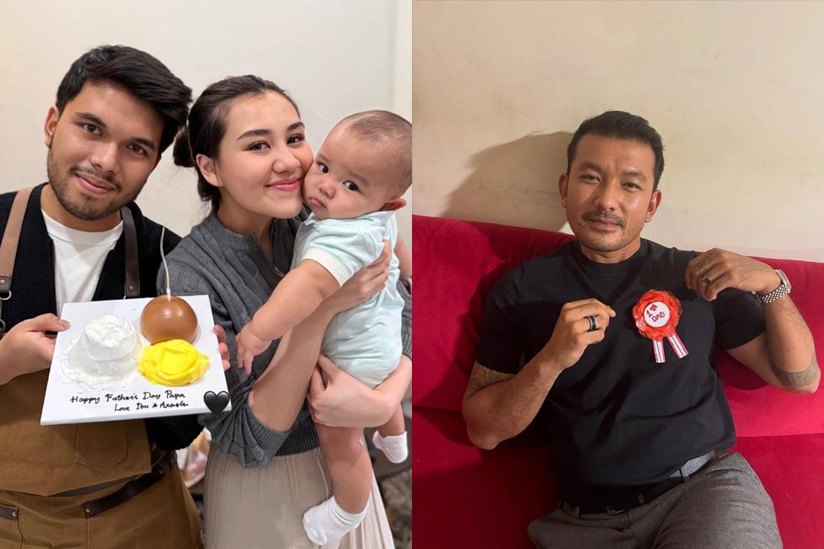 artis dapat kejutan Hari Ayah 