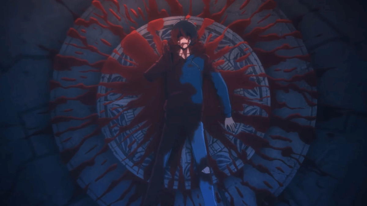 Jinwoo di insiden Double Dungeon pertama