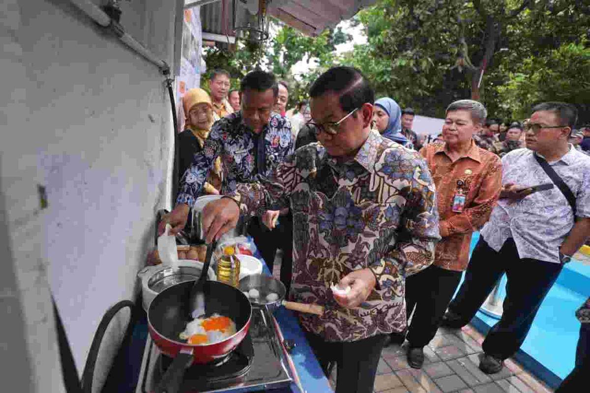 Pramono: Warga Pasar Rebo Tak Lagi Bergantung LPG Berkat Biodigester