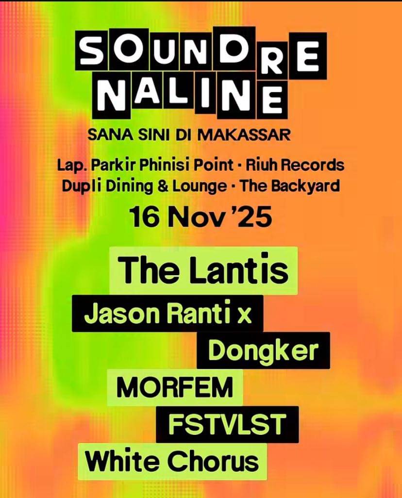 daftar lineup Soundrenaline 2025
