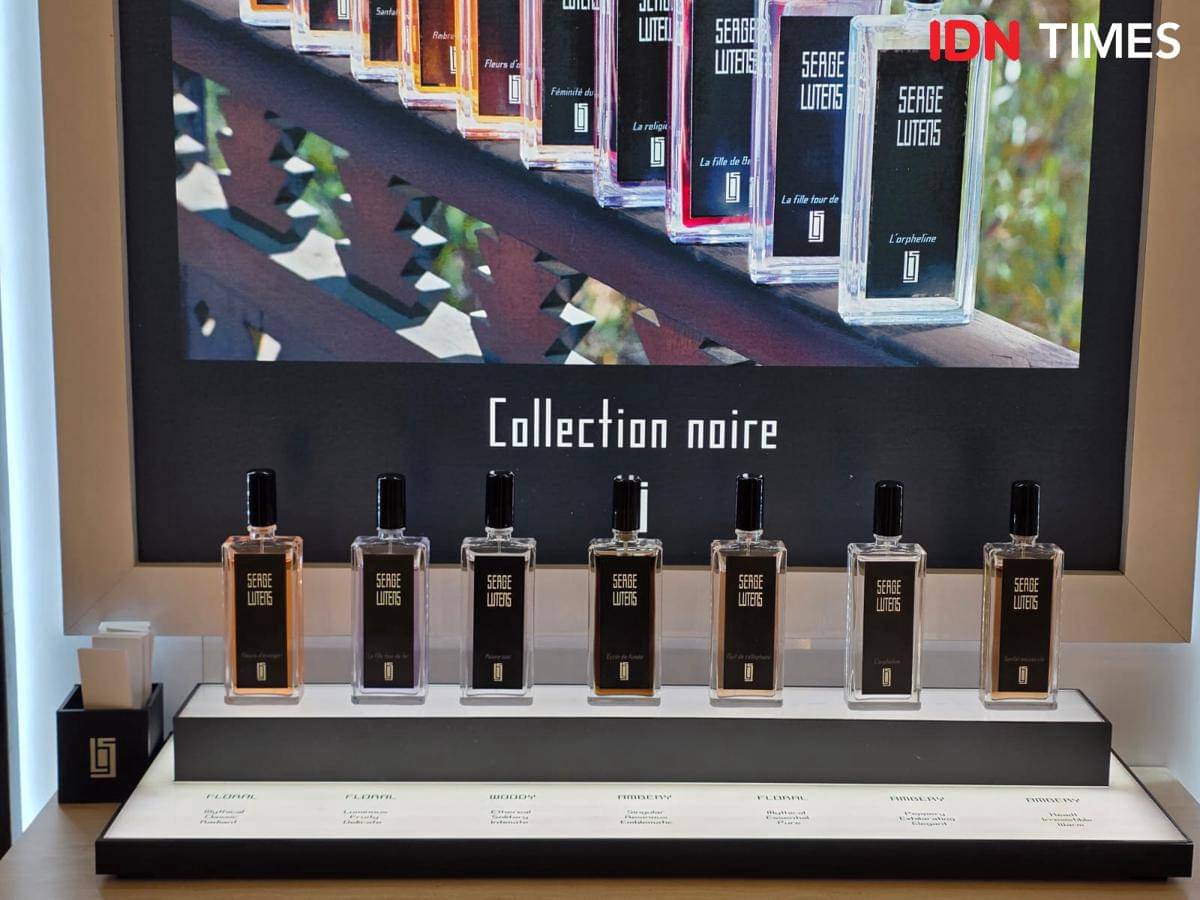 Serge Lutens merilis koleksi baru dari Collection Noire, Le Perce-Vent dan membuka pop-up store di Grand Indonesia Skybridge