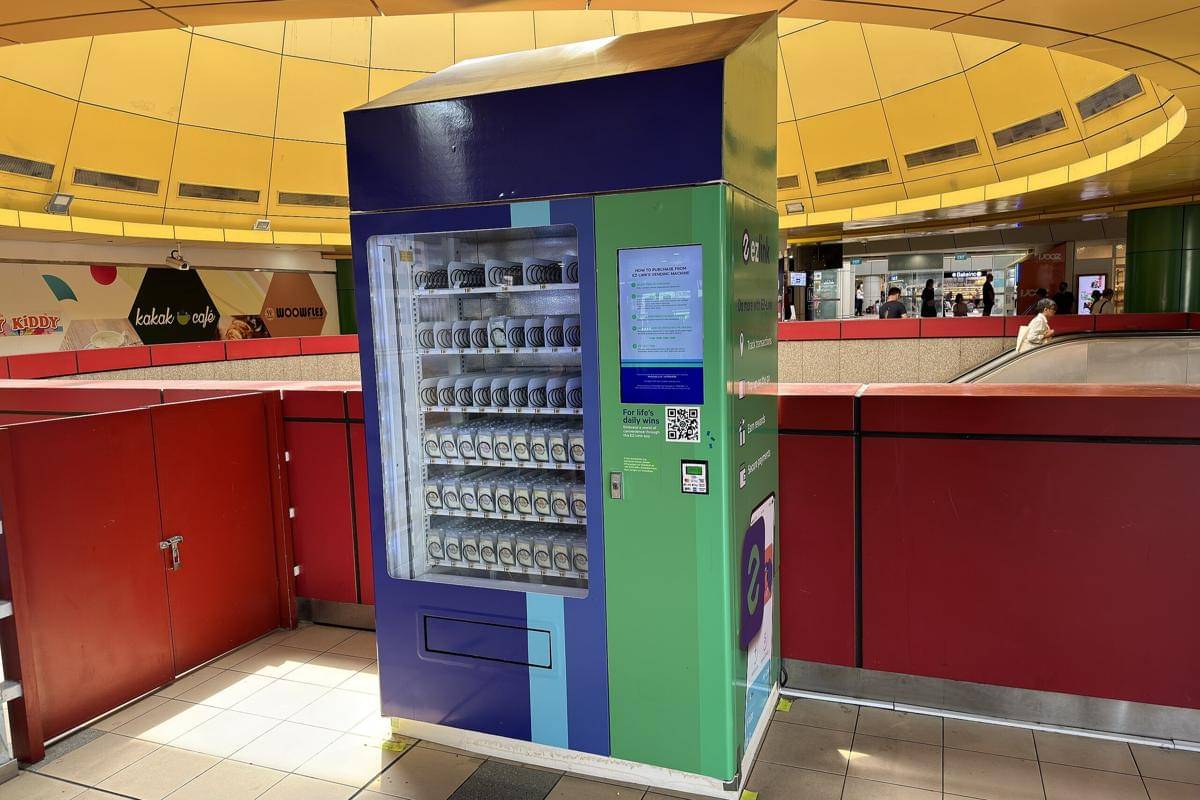Vending machine EZ Link
