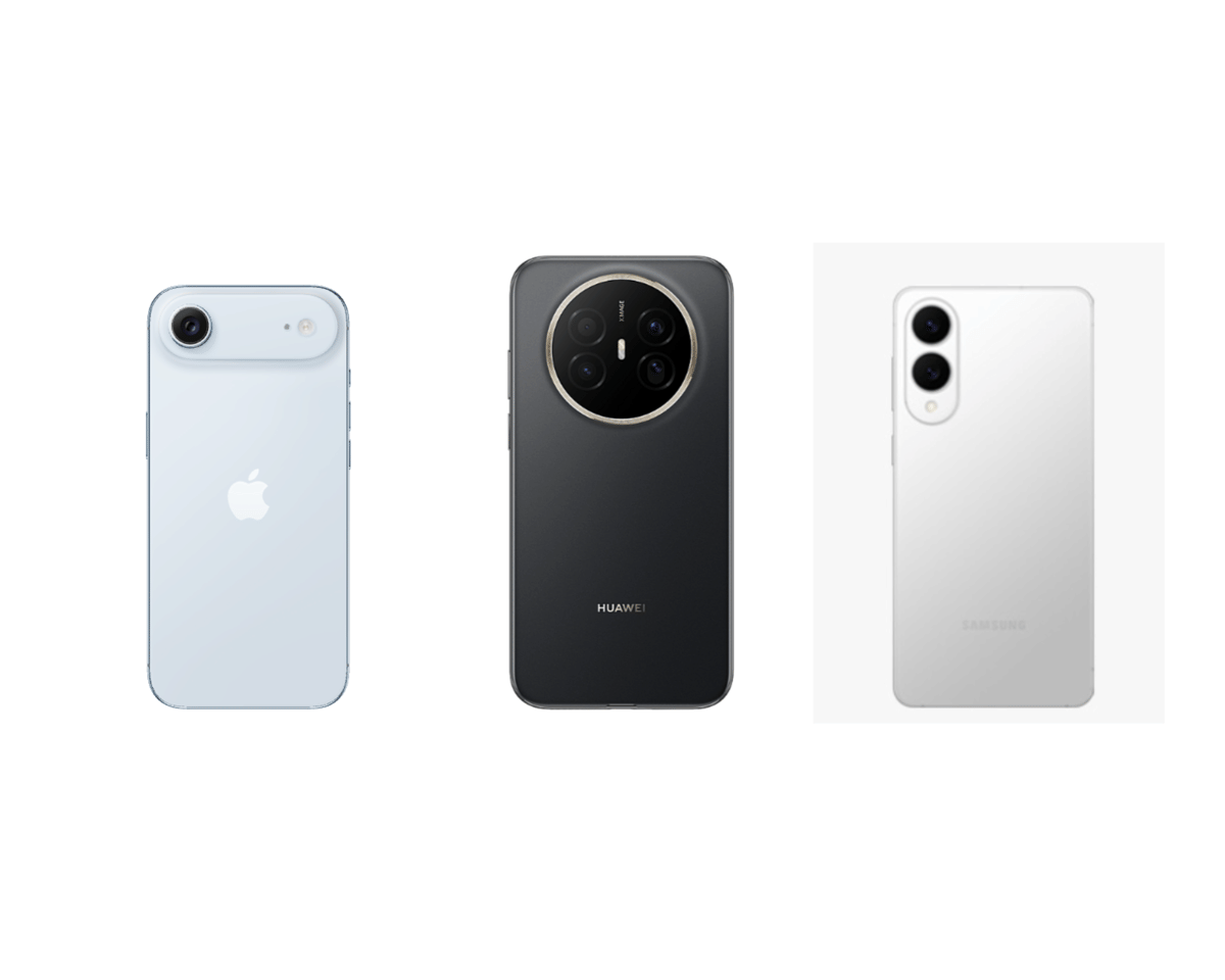 iPhone Air, HUAWEI Mate 70 Air, dan Samsung Galaxy S25 Edge