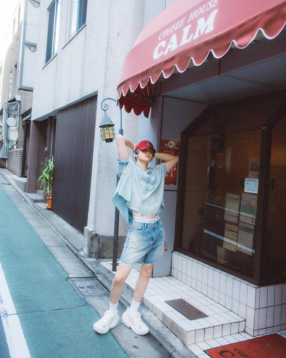 lazy outfit style ala Yeonjun TXT