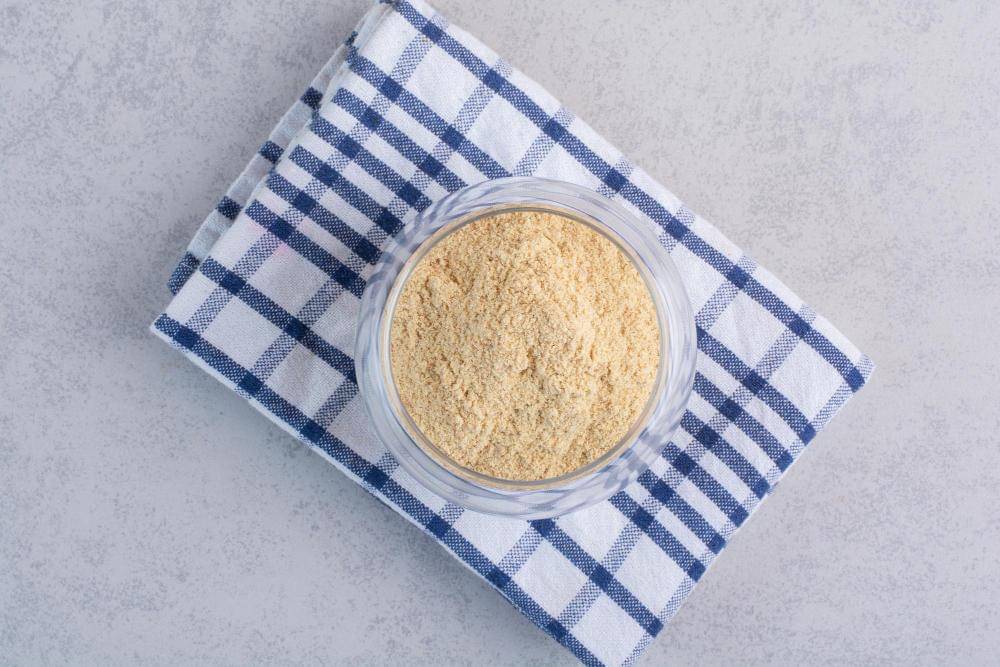 ilustrasi tepung almond