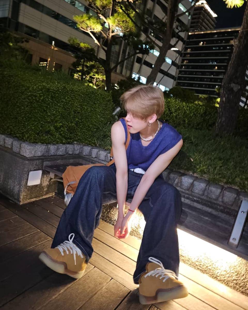 lazy outfit style ala Yeonjun TXT