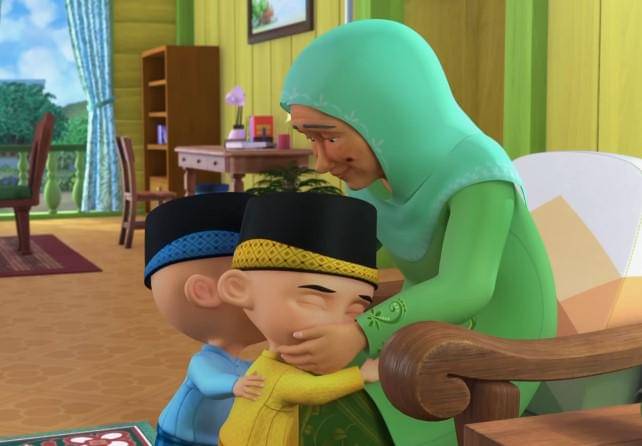cuplikan Opah di kartun Upin & Ipin