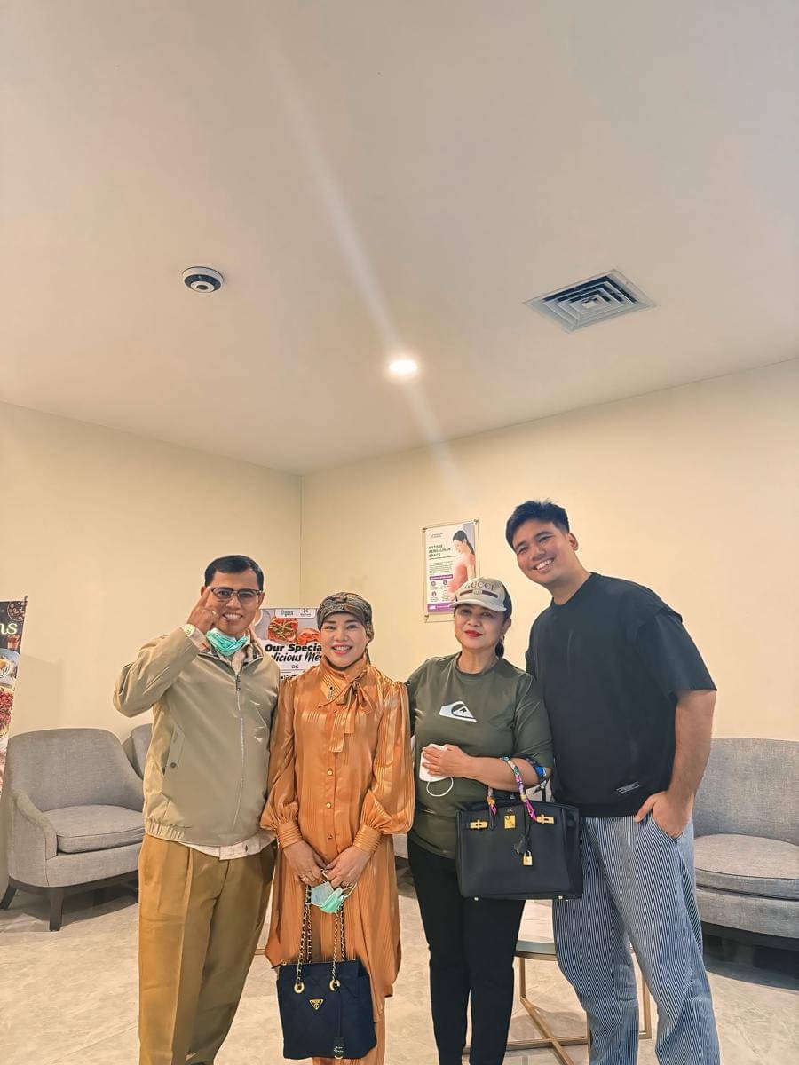 Indah instri Frans Faisal melahirkan