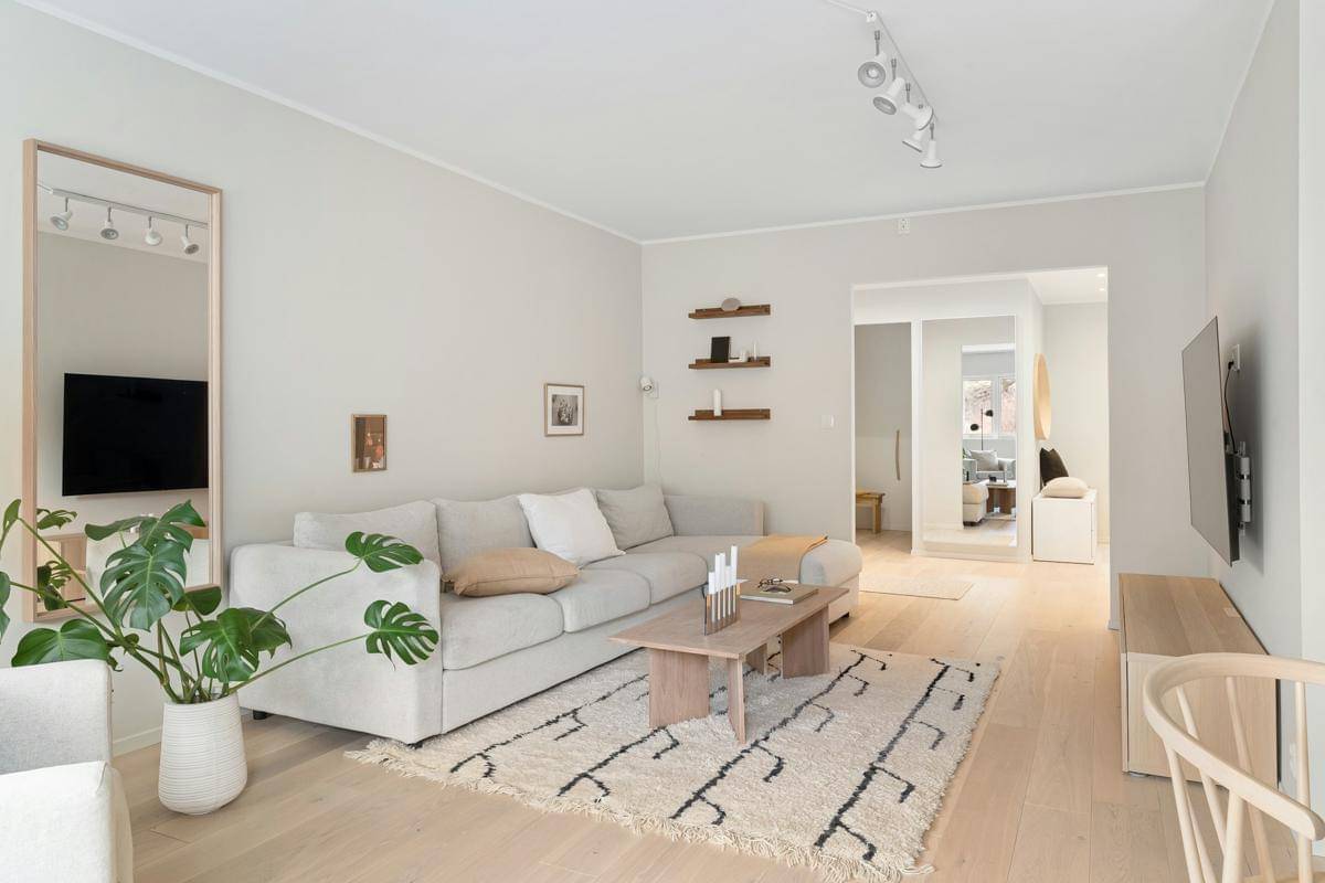 Rumah bergaya scandinavian