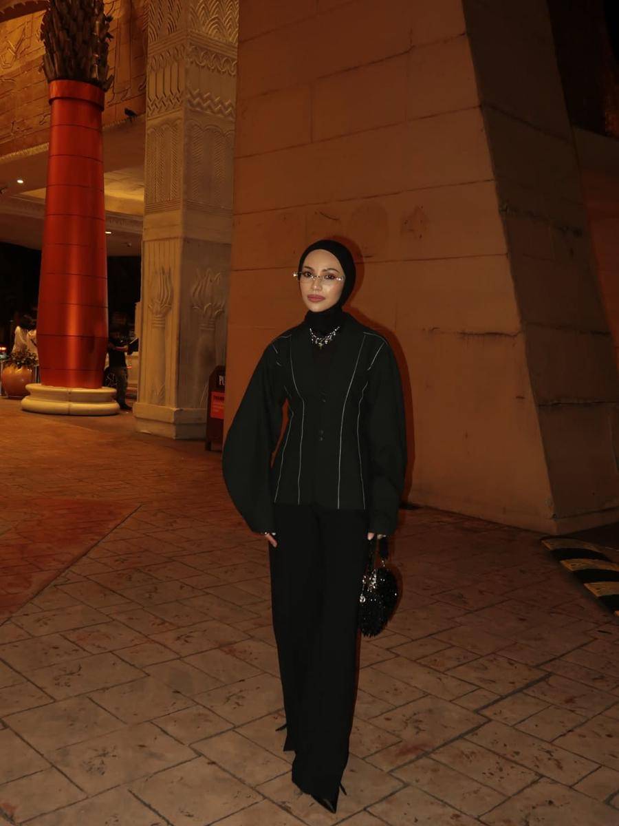 OOTD Blazer ala Khainina Khalil