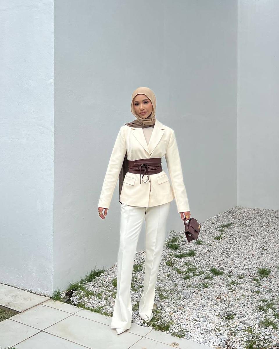 OOTD Blazer ala Khainina Khalil