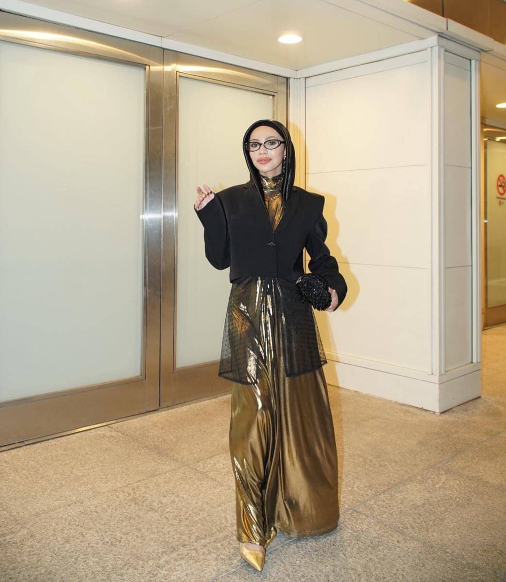 OOTD Blazer ala Khainina Khalil