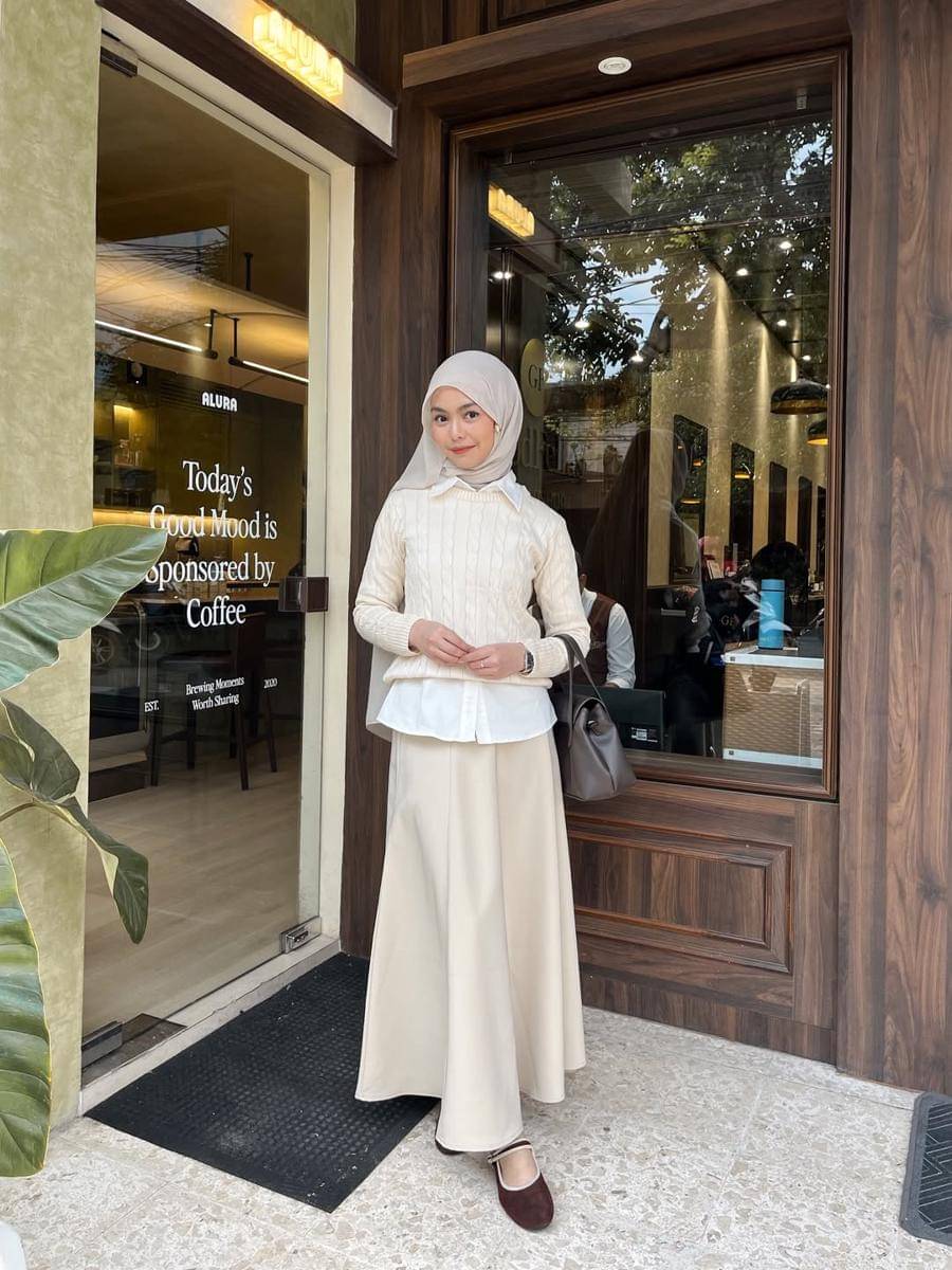 OOTD Earth Tone ala Kanya Prasidha