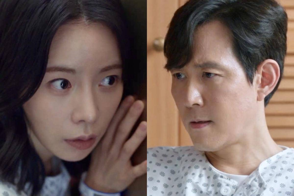 Wi Jeong Sin (Lim Ji Yeon) dan Lim Hyeon Jun (Lee Jung Jae) dalam drakor Nice to Not Meet You