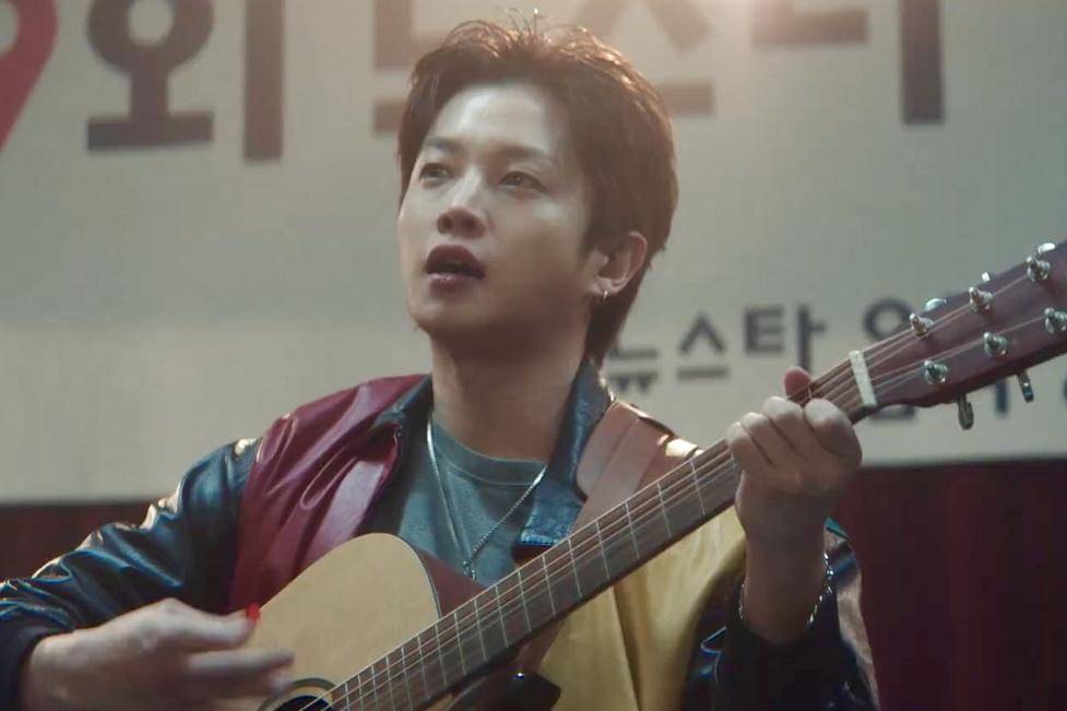 Wang Nam Mo (Kim Min Seok) dalam drakor Typhoon Family 