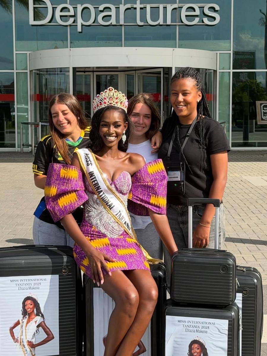 potret Efrazia Makene, Miss International Tanzania 2025