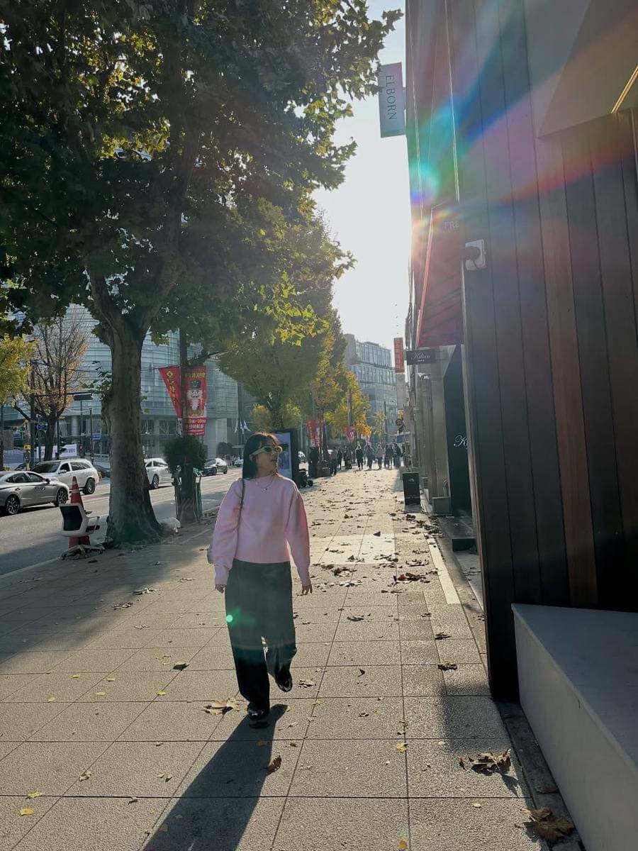 potret Gya dan Gadis Sadiqah liburan di Korea Selatan