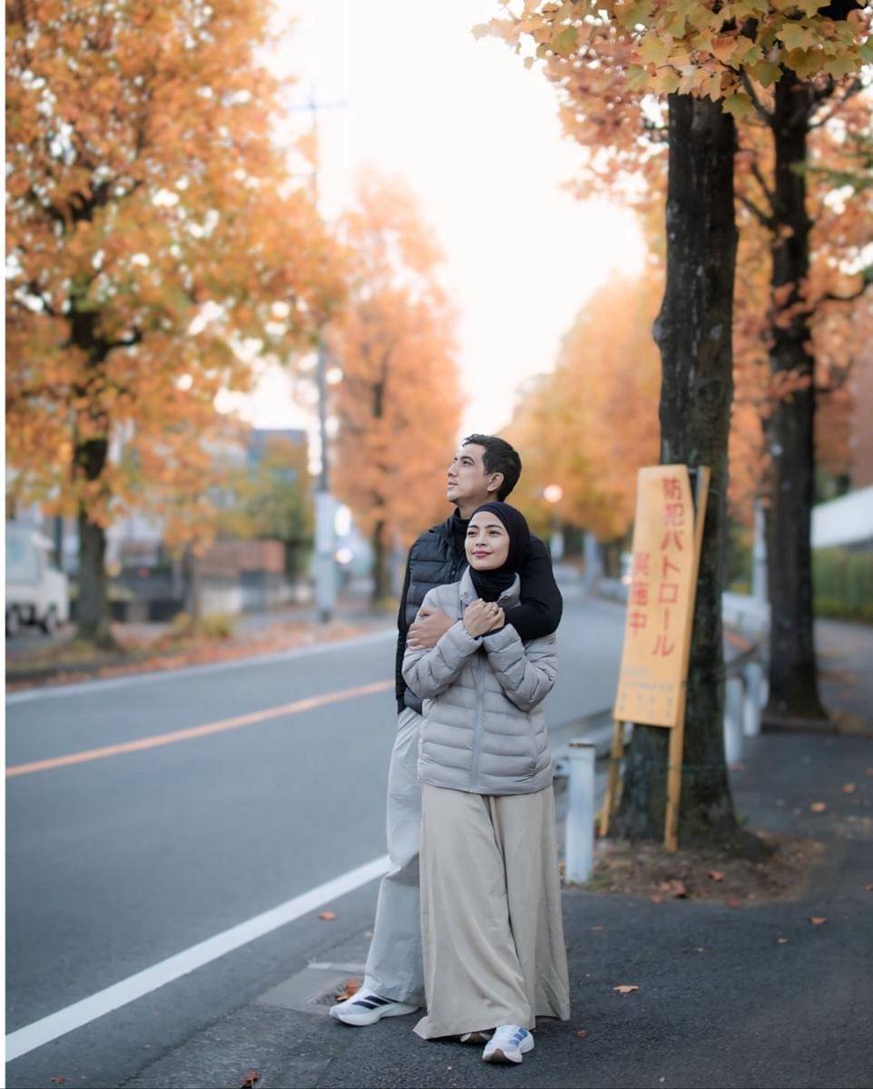 Photoshoot Keluarga Tantri Syalindri di Jepang