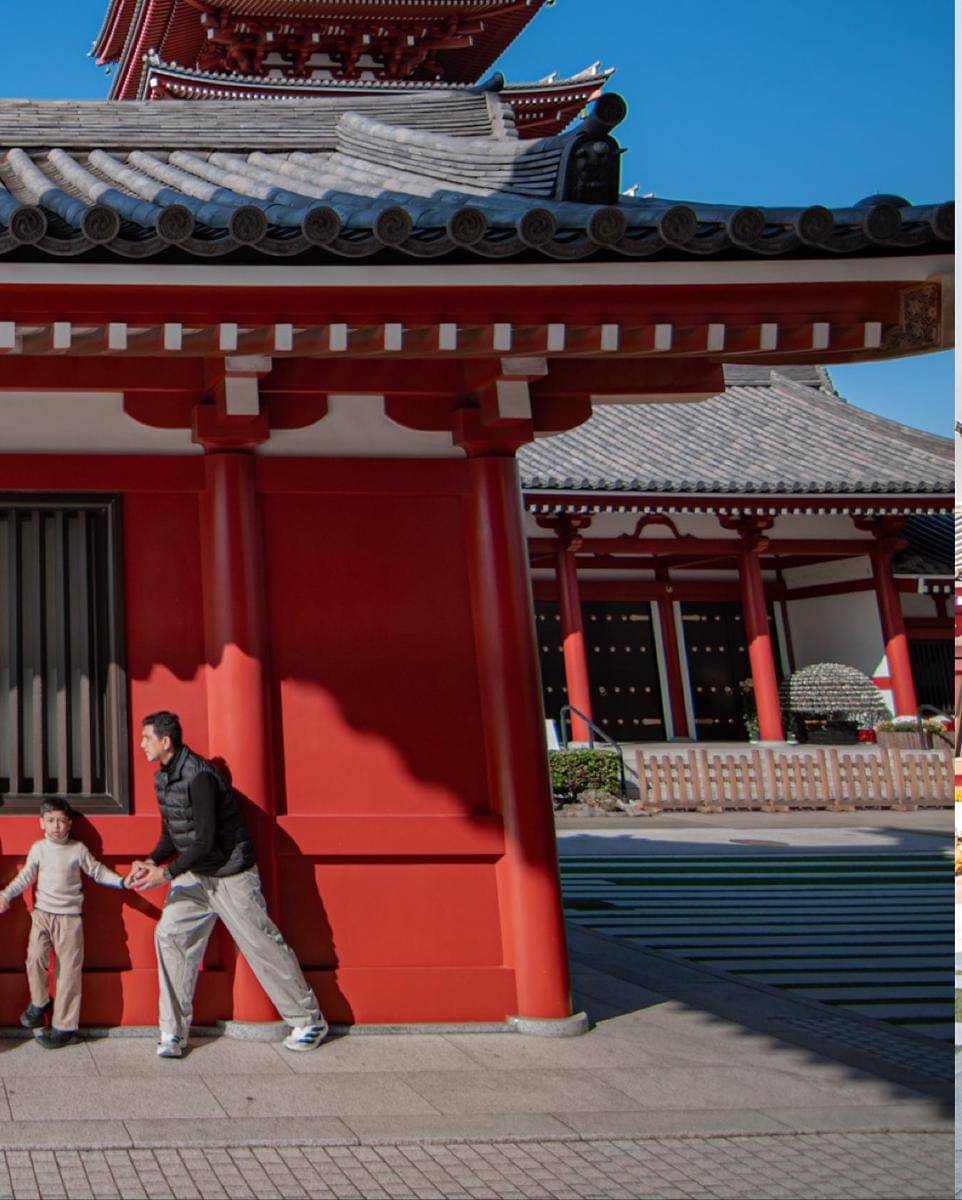 Photoshoot Keluarga Tantri Syalindri di Jepang