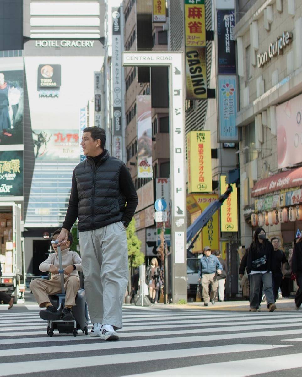 Photoshoot Keluarga Tantri Syalindri di Jepang