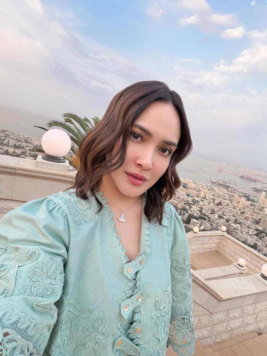 Potret Shandy Aulia ke Al Aqsa di Palestina