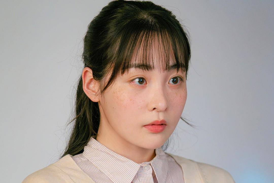 Oh Mi Seon (Kim Min Ha) dalam drakor Typhoon Family